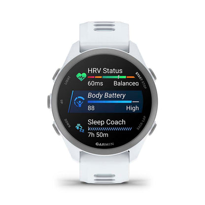 Relógio Garmin Forerunner ® 170 Marfim e Azul Nuvem