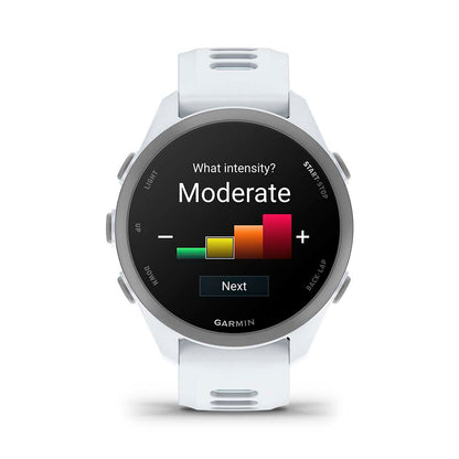 Relógio Garmin Forerunner ® 170 Marfim e Azul Nuvem