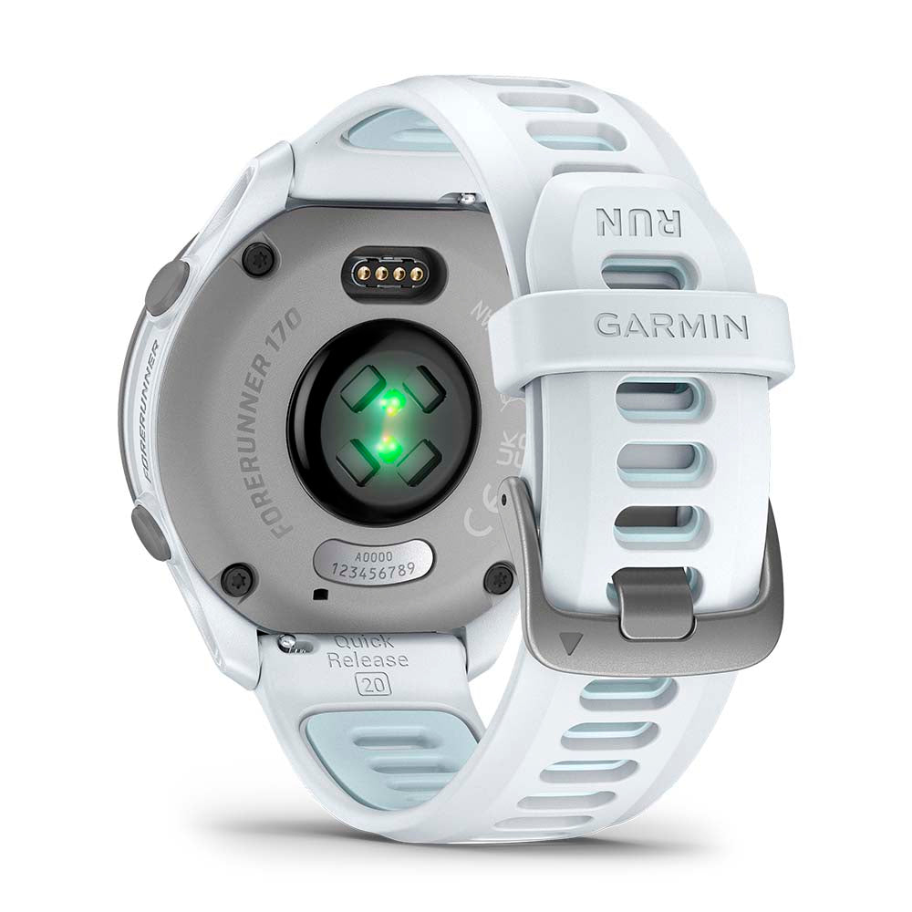 Relógio Garmin Forerunner ® 170 Marfim e Azul Nuvem
