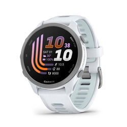Relógio Garmin Forerunner ® 170 Music Marfim e Azul nuvem