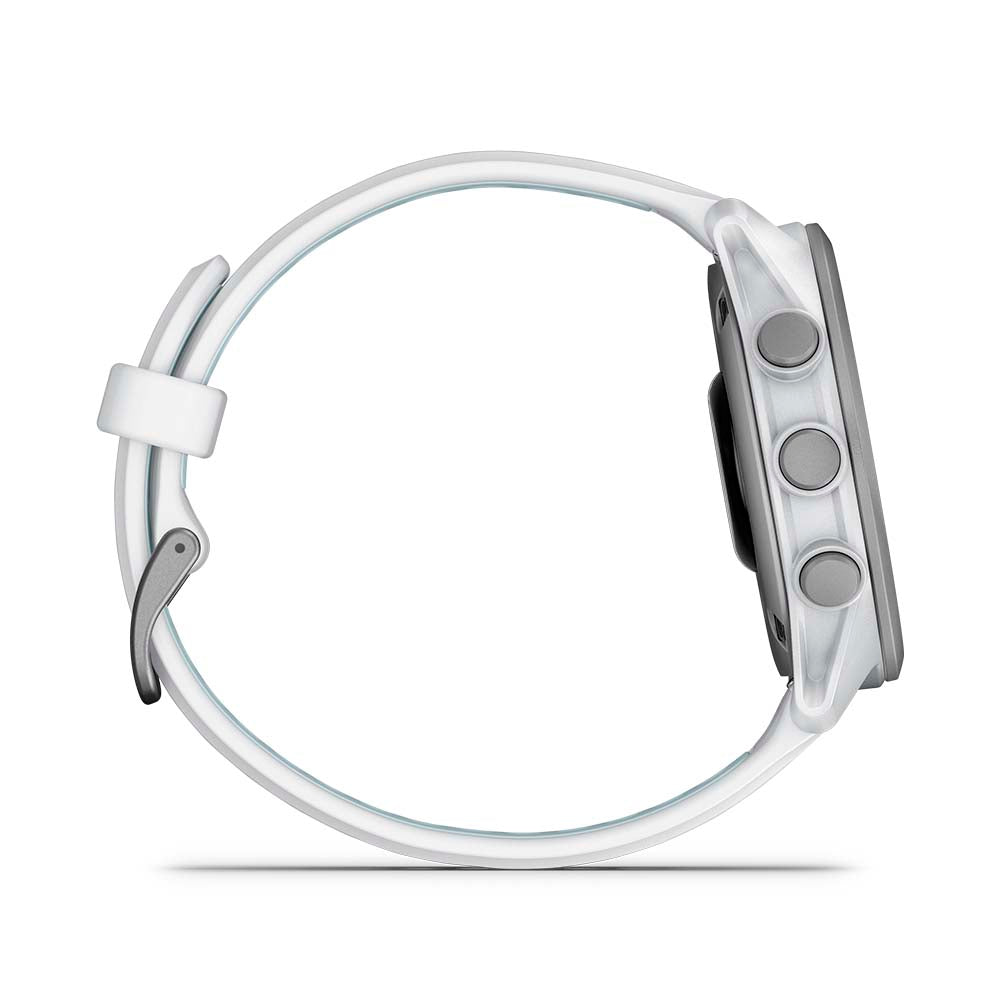 Relógio Garmin Forerunner ® 170 Music Marfim e Azul nuvem