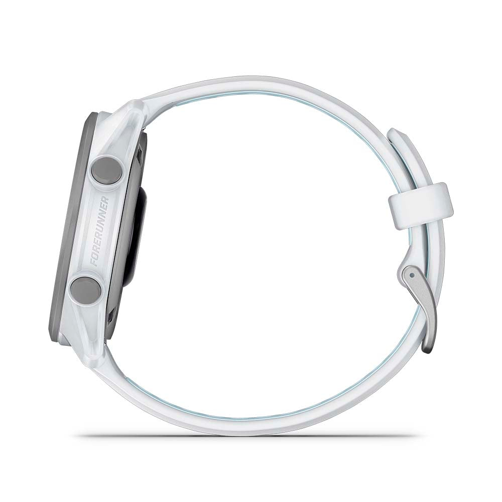 Relógio Garmin Forerunner ® 170 Music Marfim e Azul nuvem