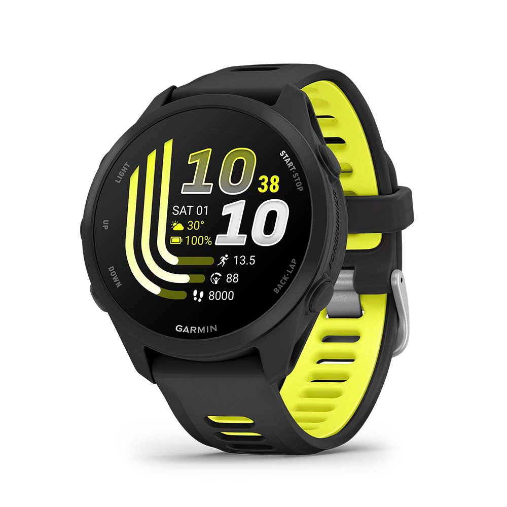 Relógio Garmin Forerunner ® 170 Music Preto e Amarelo