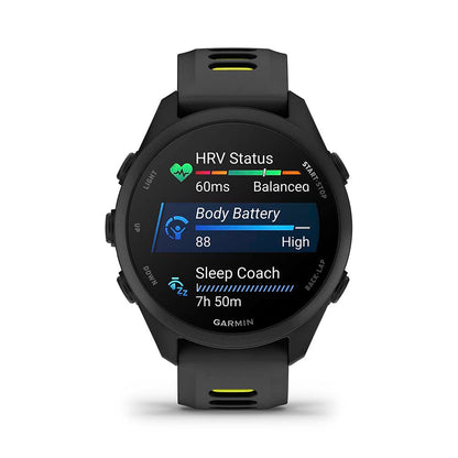 Relógio Garmin Forerunner ® 170 Music Preto e Amarelo