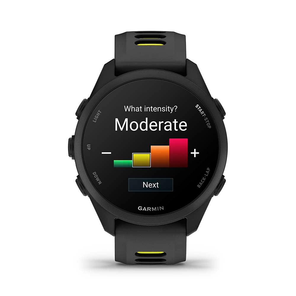 Relógio Garmin Forerunner ® 170 Music Preto e Amarelo