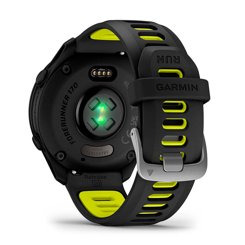 Relógio Garmin Forerunner ® 170 Music Preto e Amarelo