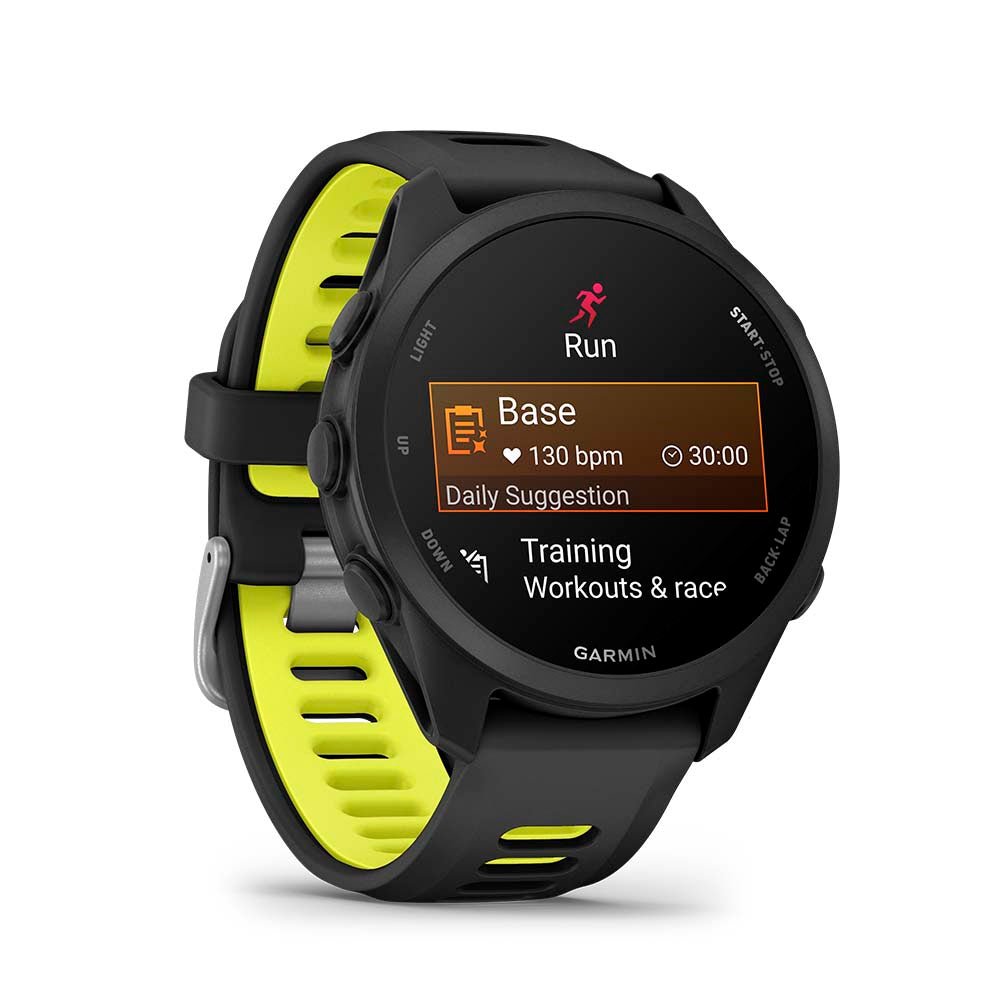 Relógio Garmin Forerunner ® 170 Music Preto e Amarelo
