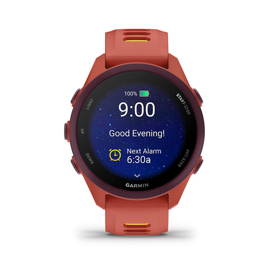 Relógio Garmin Forerunner ® 170 Music Red Pink e Amarelo