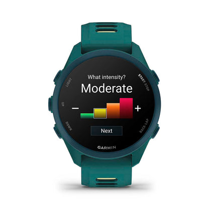 Relógio Garmin Forerunner ® 170 Music Verde-azulado e Citron