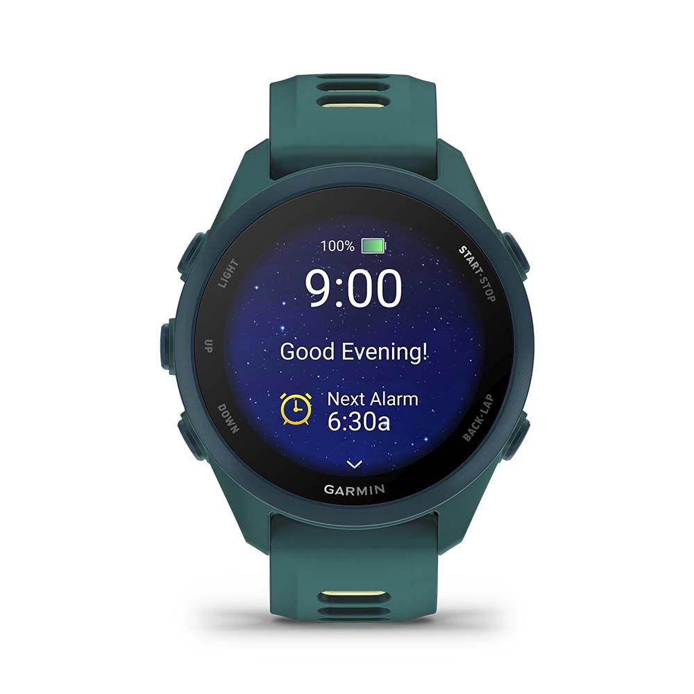 Relógio Garmin Forerunner ® 170 Music Verde-azulado e Citron