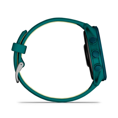 Relógio Garmin Forerunner ® 170 Music Verde-azulado e Citron