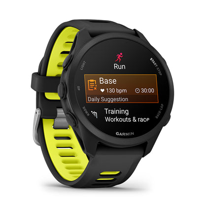 Relógio Garmin Forerunner ® 170 Preto e Amarelo