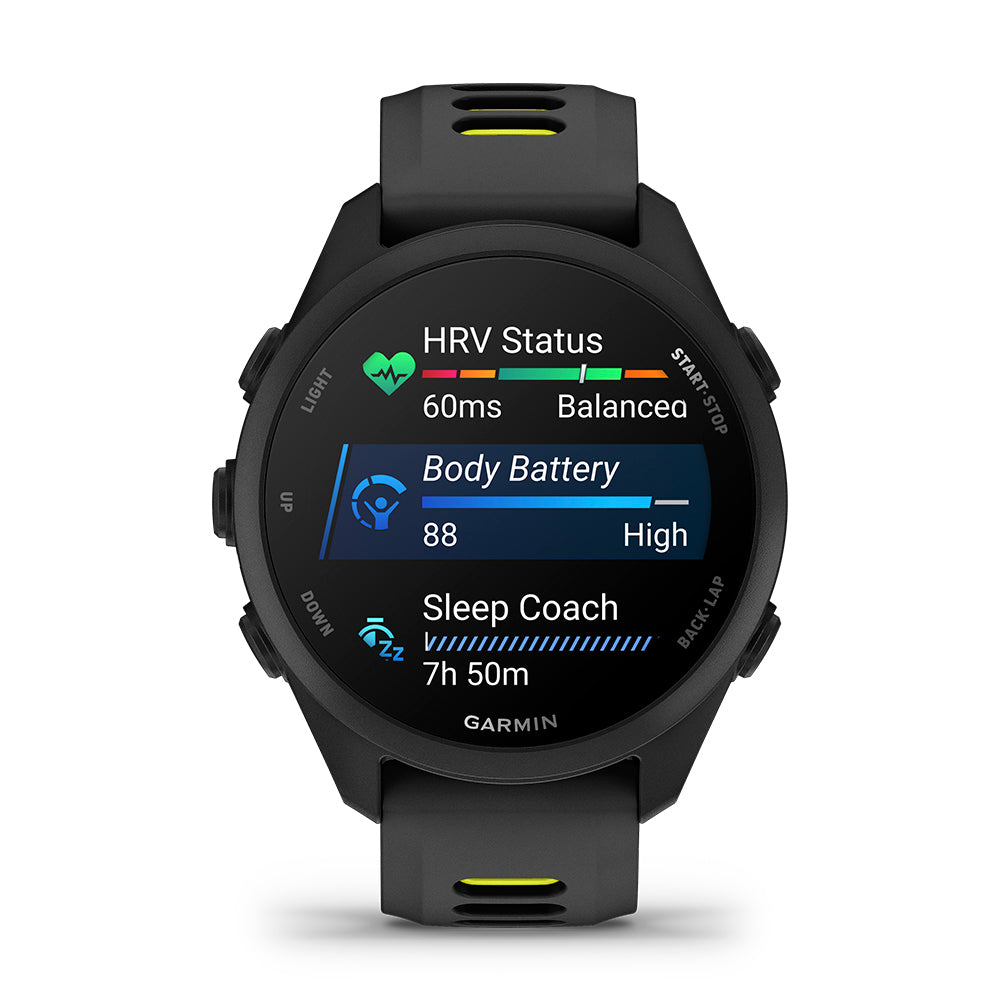 Relógio Garmin Forerunner ® 170 Preto e Amarelo