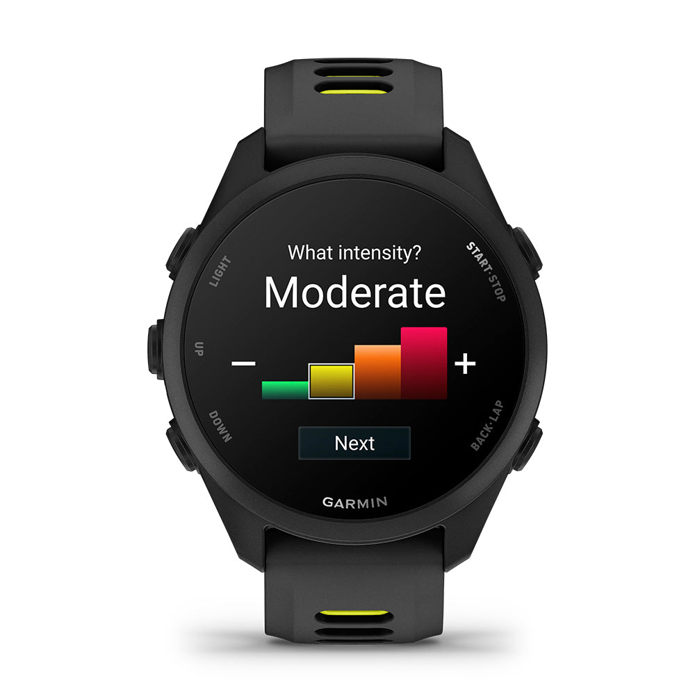 Relógio Garmin Forerunner ® 170 Preto e Amarelo