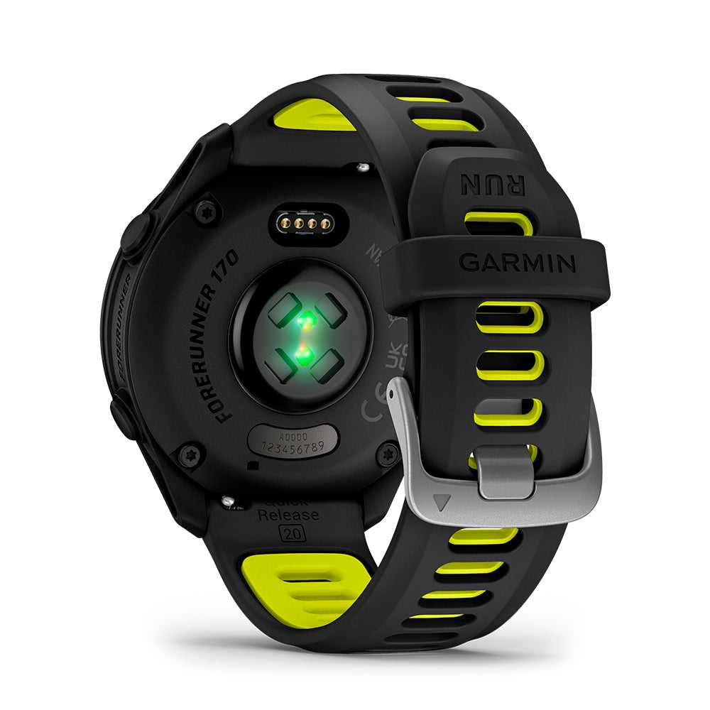 Relógio Garmin Forerunner ® 170 Preto e Amarelo