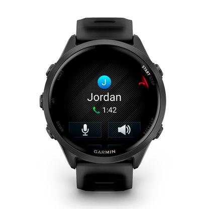 Relógio Garmin Forerunner ® 570 - 47 mm Cinza Ardósia e Translúcido/Preto