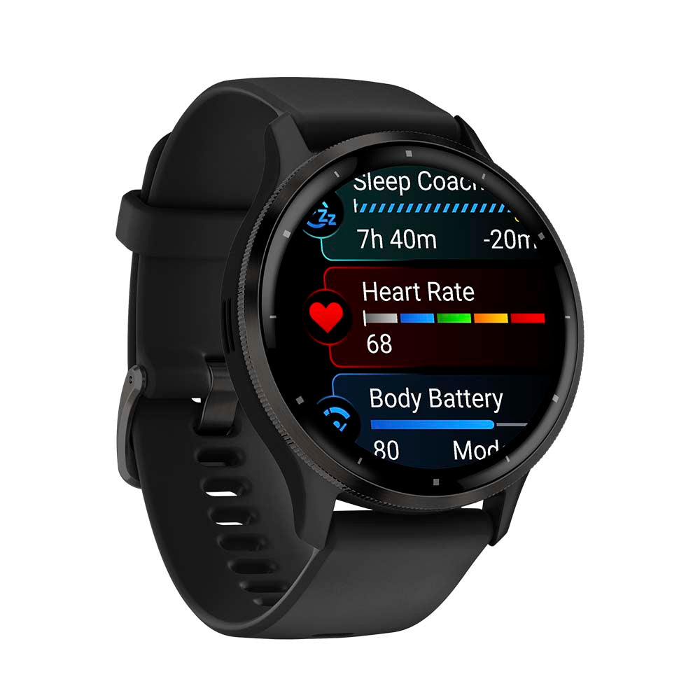 Relógio Garmin Venu ® 3 com Monitor Cardíaco de Pulso e GPS