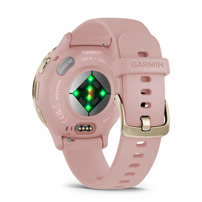 Relógio Garmin Venu ® 3S Rosa e Dourado