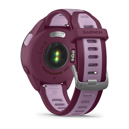 Relógio Garmin Forerunner ® 165 Music Cereja e Lilás