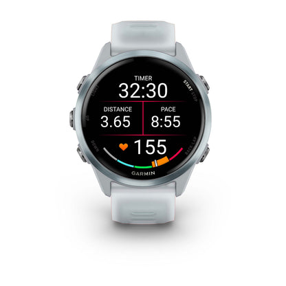 Relógio Garmin Forerunner ® 570 - 42 mm Azul Nuvem e Marfim