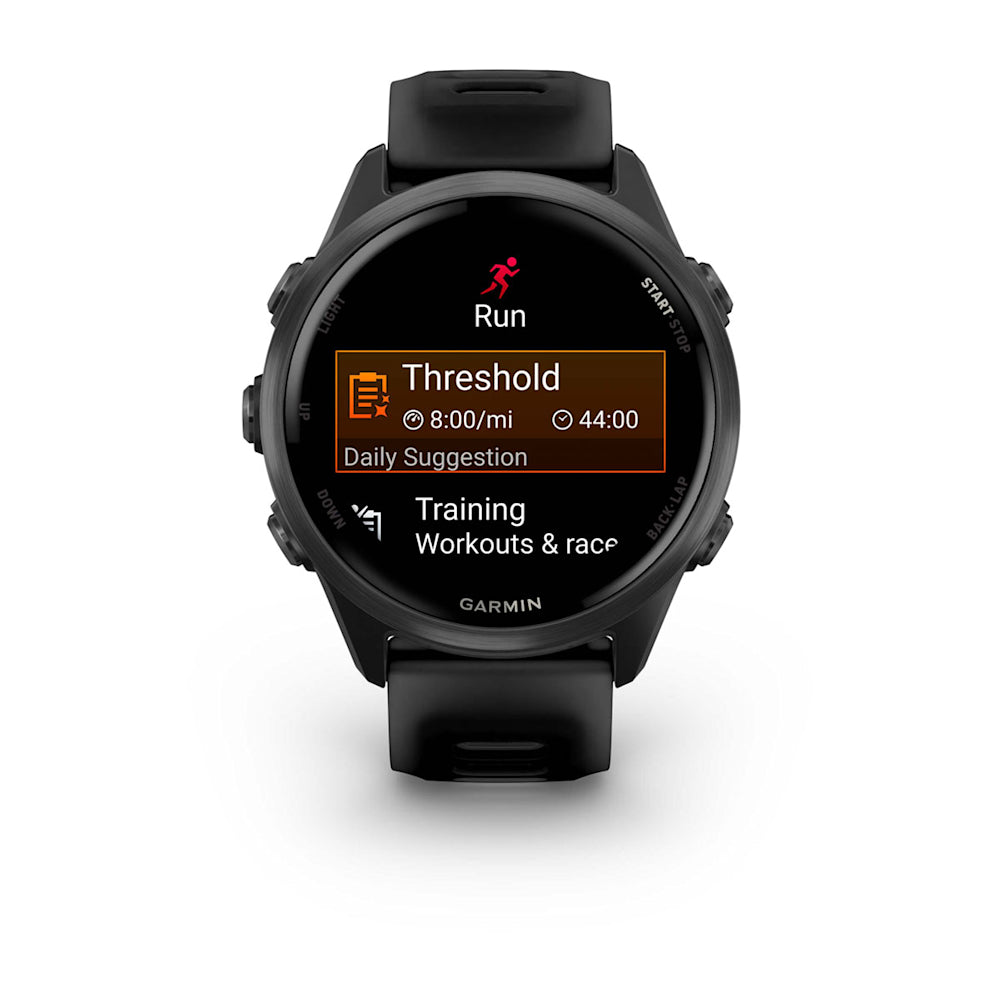 Relógio Garmin Forerunner ® 570 - 42 mm Cinza Ardósia e Preto