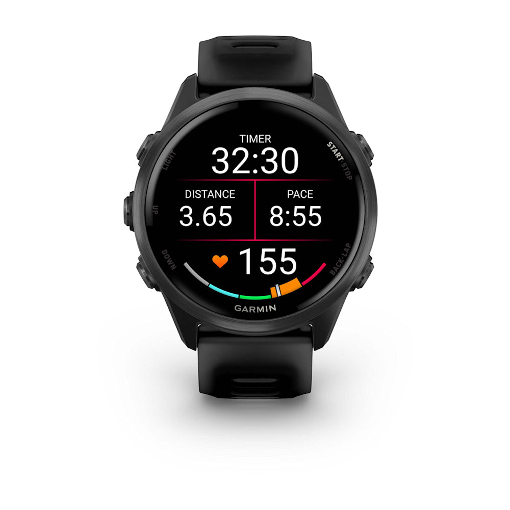 Relógio Garmin Forerunner ® 570 - 42 mm Cinza Ardósia e Preto