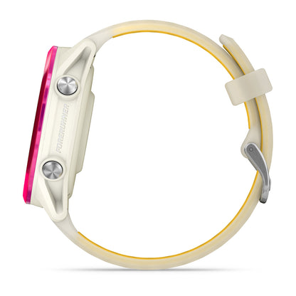 Relógio Garmin Forerunner ® 570 - 42 mm Framboesa e Marfim/Amarelo