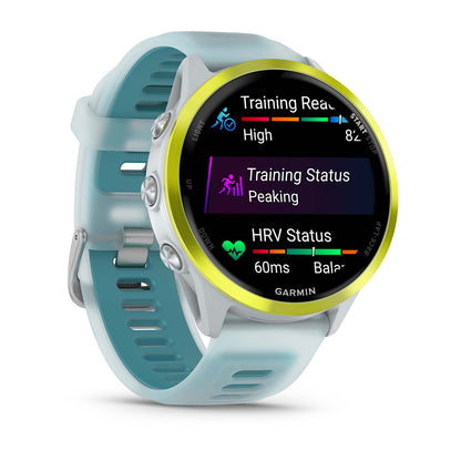 Relógio Garmin Forerunner ® 570 - 47 mm Amarelo e Marfim/Turquesa