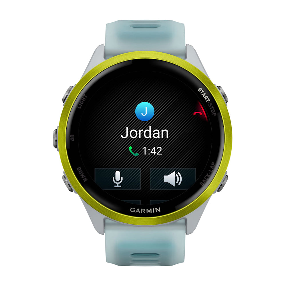 Relógio Garmin Forerunner ® 570 - 47 mm Amarelo e Marfim/Turquesa
