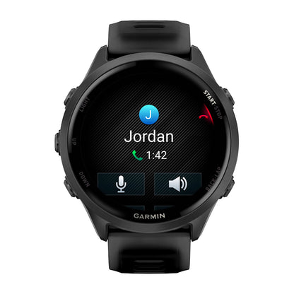 Relógio Garmin Forerunner ® 570 - 47 mm Cinza Ardósia e Translúcido/Preto