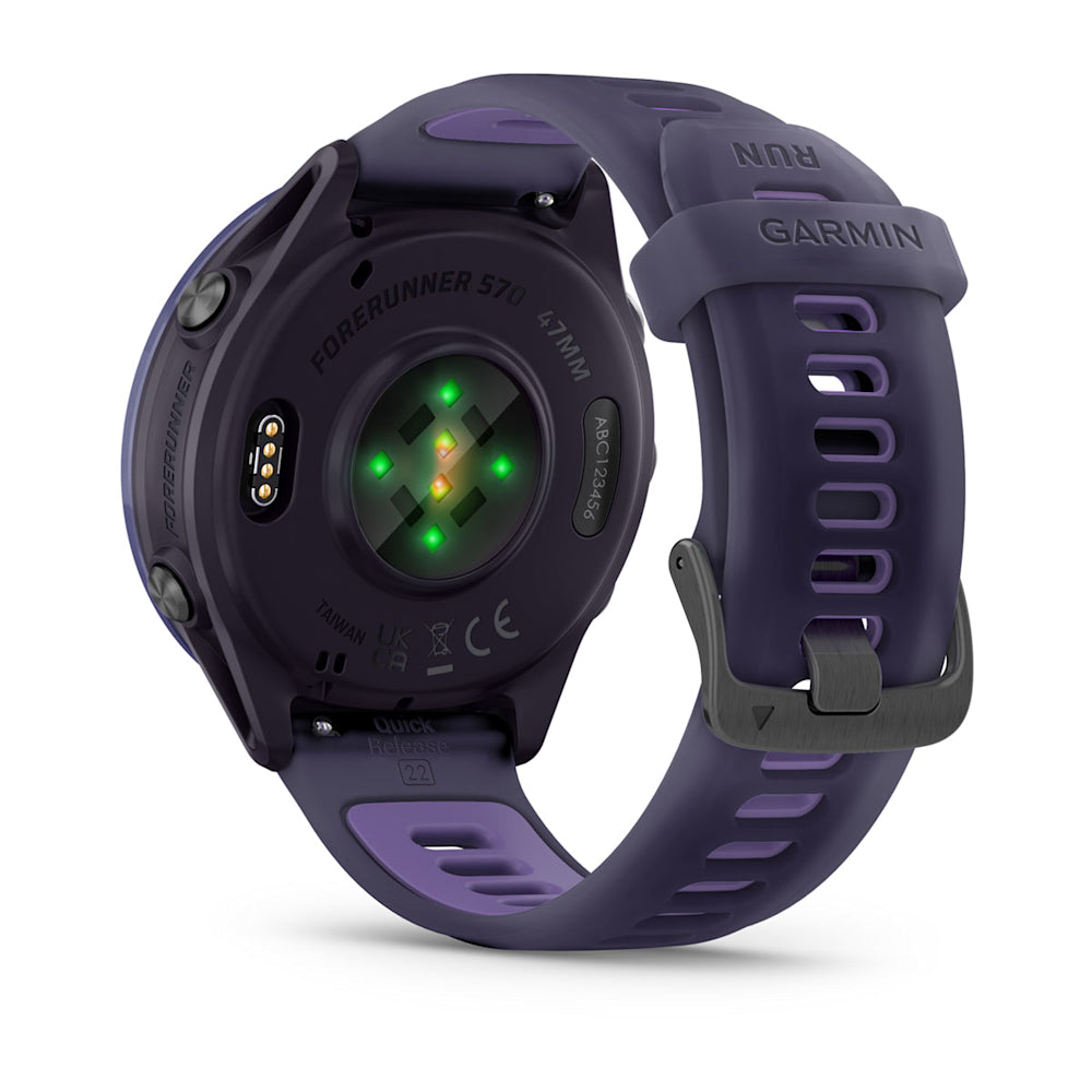 Relógio Garmin Forerunner ® 570 - 47 mm Índigo e Roxa