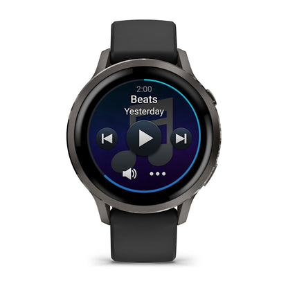 Relógio Garmin Venu ® 4 Ardósia e Preto - 41 mm