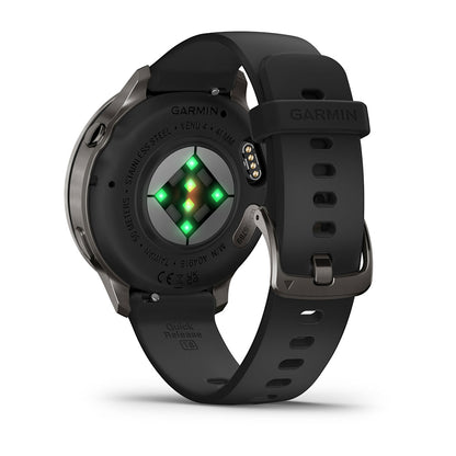 Relógio Garmin Venu ® 4 Ardósia e Preto - 41 mm