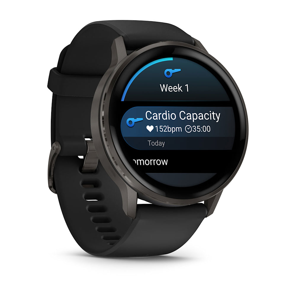 Relógio Garmin Venu ® 4 Ardósia e Preto - 45 mm