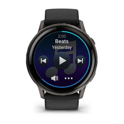 Relógio Garmin Venu ® 4 Ardósia e Preto - 45 mm