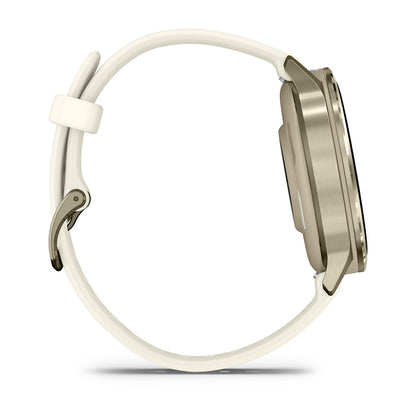 Relógio Garmin Venu ® 4 Ouro e Marfim - 41 mm