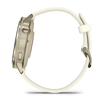 Relógio Garmin Venu ® 4 Ouro e Marfim - 41 mm