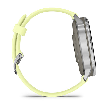 Relógio Garmin Venu ® 4 Prata e Citron - 45 mm
