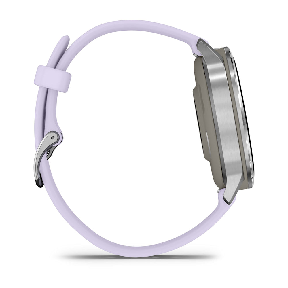 Relógio Garmin Venu ® 4 Prata e Lavanda - 41 mm