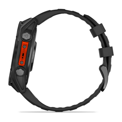 Relógio Garmin fēnix ® 8 Cinza Ardósia e Preto