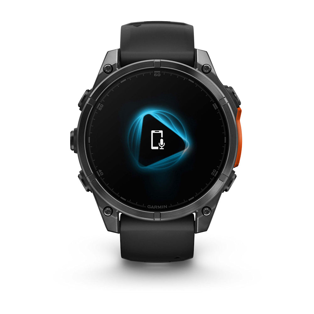 Relógio Garmin fēnix ® 8 Cinza Ardósia e Preto
