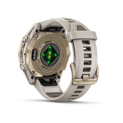 Relógio Garmin fēnix ® 8S Safira Ouro e Cinza