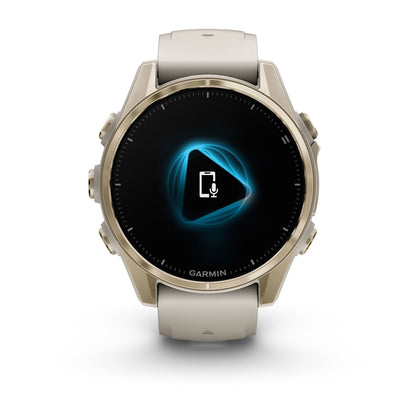 Relógio Garmin fēnix ® 8S Safira Ouro e Cinza