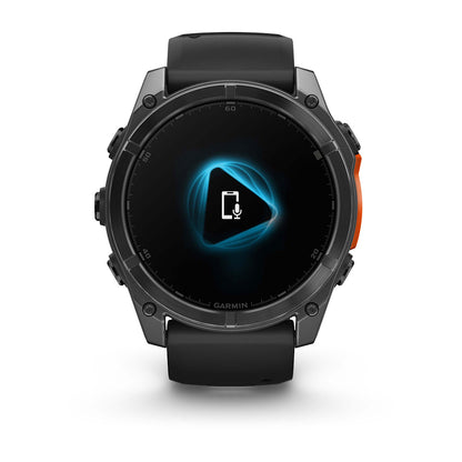 Relógio Garmin fēnix ® 8X Cinza Ardósia e Preto