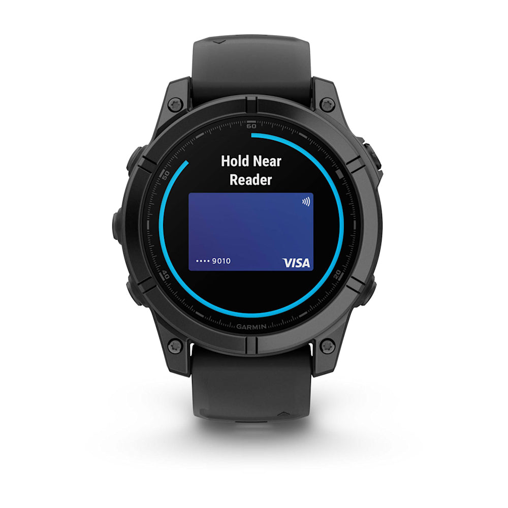 Relógio Garmin fēnix ® E Aço Cinza Ardósia e Preto