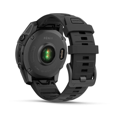 Relógio Garmin fēnix ® E Aço Cinza Ardósia e Preto