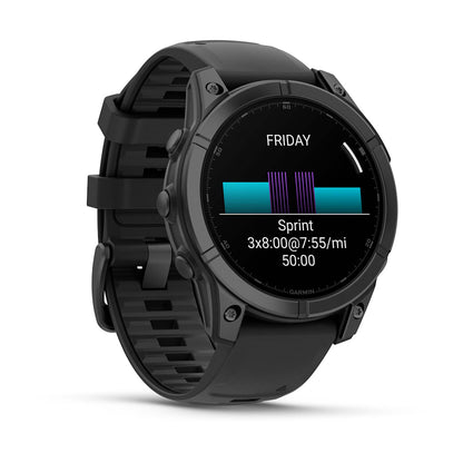 Relógio Garmin fēnix ® E Aço Cinza Ardósia e Preto