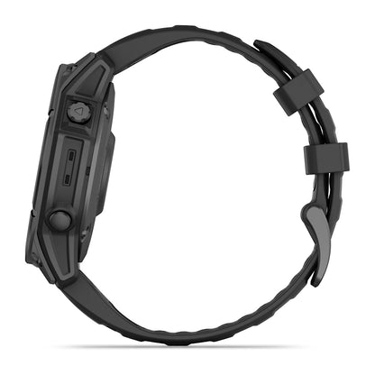 Relógio Garmin fēnix ® E Aço Cinza Ardósia e Preto