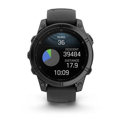 Relógio Garmin fēnix ® E Aço Cinza Ardósia e Preto