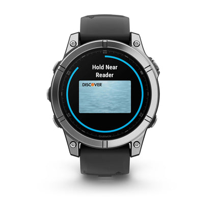 Relógio Garmin fēnix ® E Aço Inoxidável e Preto